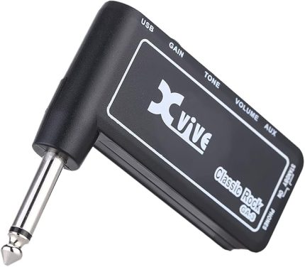 Classic Rock Mini Taşınabilir Şarj Edilebilir Elektro Gitar Fişi Kulaklık Amp Amplifikatörü