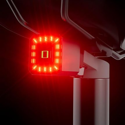 Bisiklet Arka Işığı, 6 Aydınlatma Modu Bisiklet Arka Lambası USB ile Şarj Edilebilir Otomatik Algılama Akıllı Fren Su Geçirmez Bisiklet Işıkları, Bisikletler için Uygun