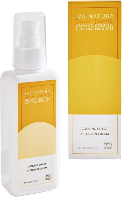 NATURA Organik Güneş Sonrası Kremi Aloe Vera Özlü 125 ML