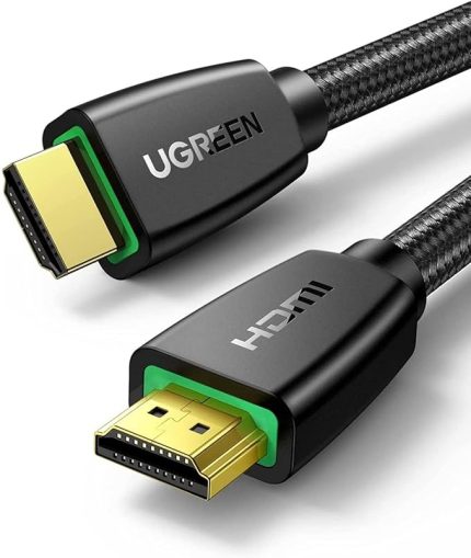 Örgülü 4K 18 Gb/s HDMI 2.0 Kablo Siyah 1.5 Metre