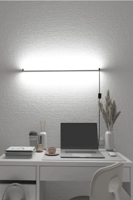 Led köşe abajur aplik lambader lamba ışık tv Uzaktan Kumandalı 16 Renk 4 animasyon yapışkanlı