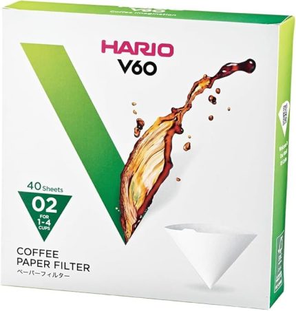 V60 02 Dripper Filtresi (40 Adet)