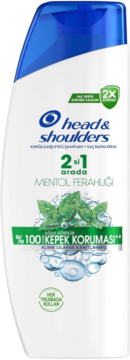 & Shoulders Mentol Ferahlığı 2'si 1 Arada Kepek Karşıtı 200ML Şampuan
