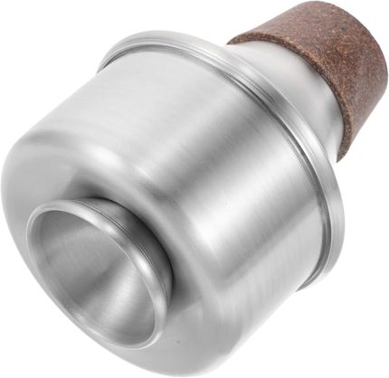 Alüminyum Alaşımlı Trompet Düz Susturucu Metal Trompet Aksesuarları Uygulama İçin Susturucu