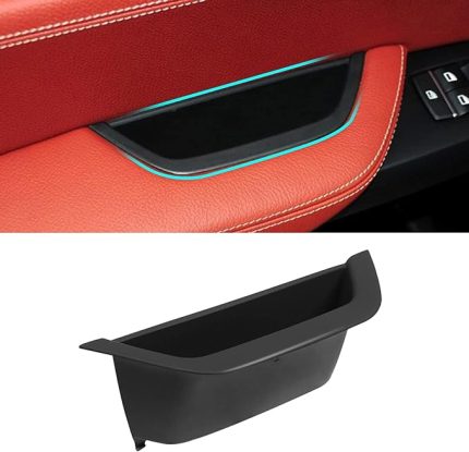 Kapı Kol Dayama Kapağı BMW X3 F25 2010-2016, X4 F26 2014-2017, Sürücü Yan Araba Kapı Kolu Saklama Kutusu Kapağı, Araba Kapı Kolu Saklama Kutusu ile Uyumlu? Kapı Kolçak Konteyner Düzenleyici