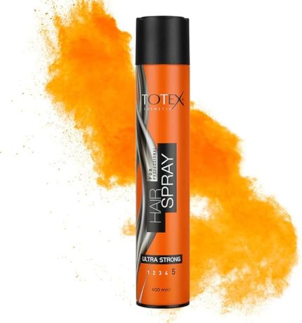 Saç Şekillendirici Ultra Güçlü Aerosol Saç Spreyi | Parlatıcı ve Uzun UltraTutuş | Profesyonel Kuaförler Berberler ve Günlük Kullanım 400ml