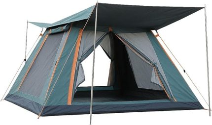 Kişilik Tam Otomatik Tenteli Kamp Çadırı 240x240x160