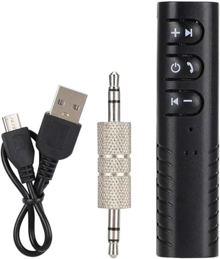 ARS-WR05 Şarjlı Araç Aux Bluetooth Adaptör Müzik Çalar Aux Girişli Araç Kiti - AL4647