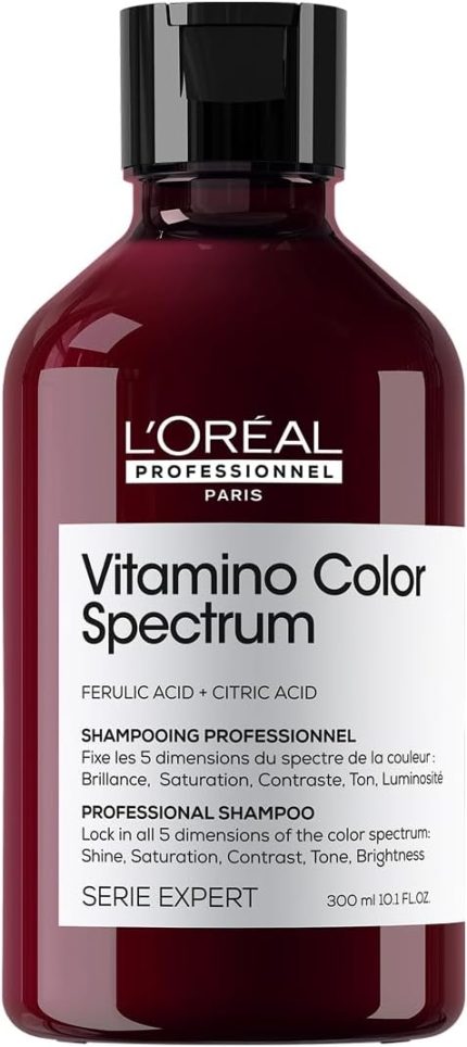 Professionnel Paris Serie Expert Vitamino Color Spectrum Boyalı Saçlar İçin Parlaklık Kazandıran Renk Koruyucu Şampuan 300ml