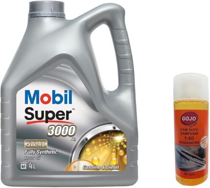 Super 3000 X1 5W40 Motor Yağı 4 L + 16127 Gojo Yazlık Camsuyu