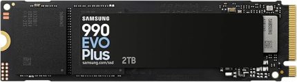 990 EVO Plus - 2TB PCIe Gen4 X4 / Gen5. X2 NVMe 2.0 SSD M.2 Dahili 7,250 MB/s'ye kadar hız, PC/dizüstü bilgisayar depolama alanı, HMB teknolojisi ve turbo yazma teknolojisi