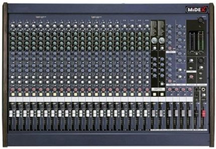 Mix DM-24 Deck Mikser 24 Kanal Ses Mikseri (4 Grup + 6 Aux + 2FX)