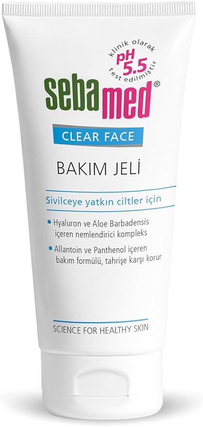 Sivilceye Yatkın Ciltler için Etkili Hyalüronik Asit İçerikli Nemlendirici Etkili Bakım Jeli 50 ml