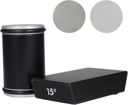 Bıçak Bileyici Aleti Tekerlekli Bıçak Bileyici Seti Mutfak Bıçakları Bileyici 2 Bileme Bloğu ile 15 ve 20 Derece Bıçak Bileyici