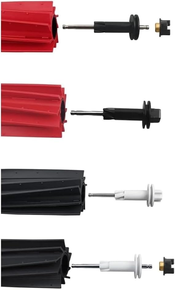 ile Uyumlu S8, S8 Plus, S8 Pro Ultra Robot Süpürge Yedek Parça Yenileme Seti-S8, S8 Plus, S8 Pro Ultra için 1 Set Silikonlu Ana Fırça,2 Adet Yan Fırça Yedek Seti-Siyah 4 Parça - Görsel 4