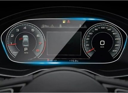 Audi ile uyumlu A5 2020 2021 2022 2023 2024 Model Direksiyon Arkası Gösterge Panel 9H Nano Ekran Koruyucu