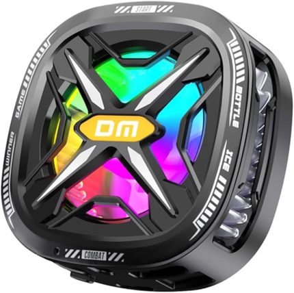 AC05 Manyetik Cep Telefonu Radyatör Soğutucu Fan Hız Kontrollü Güçlü Soğutma Fanı