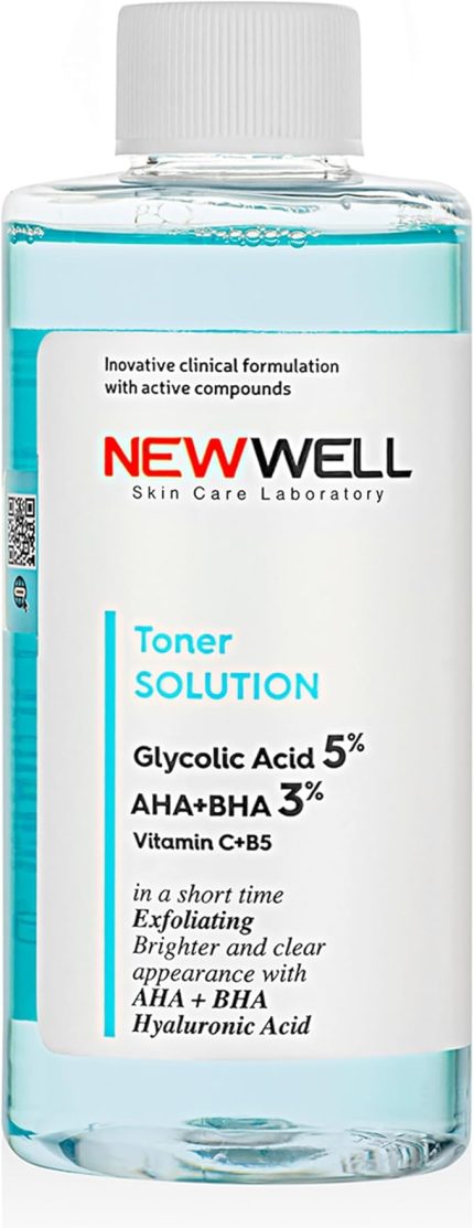 Well Canlandırıcı ve Gözenek Sıkılaştırıcı Glikolik Asit Tonik (Tüm Cilt Tipleri) 200 ml