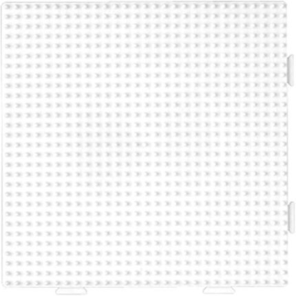 (1, classic) - BEADS LARGE WHITE SQUARE SINGLE PEGBOARD NO. 234