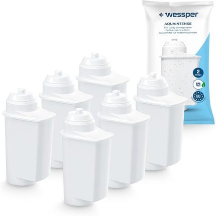 Kahve Makineleri için Su Filtresi Değiştirme 6 Parça TZ700D3, 467873, 575491, Brita Intenza Filtre | Siemens EQ 6.9, TI305206RW, Bosch TCZ7003 TCZ-7003 TCZ7033 ile uyumludur