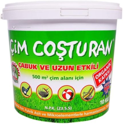 Çim Coşturan 2800 Çim Gübresi 10 Kg 500 m2 (25.5.5)+ME