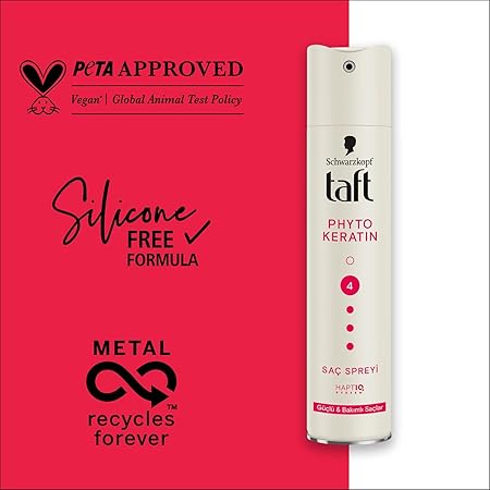 Keratin Ultra Güçlü Saç Spreyi 250 ml - Görsel 4