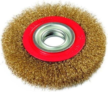 Saçaklı Daire Fırça 200 mm