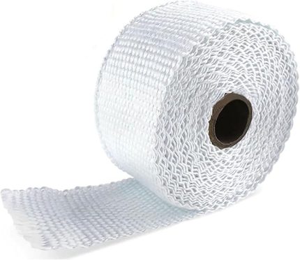 Cam Elyaf Egzoz Sargısı Yanmaz Bant Sıcaklık Önler Bant 3 mm x 3 cm 5 metre