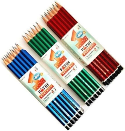 12li Pastel Mercanlı Kurşun Kalem