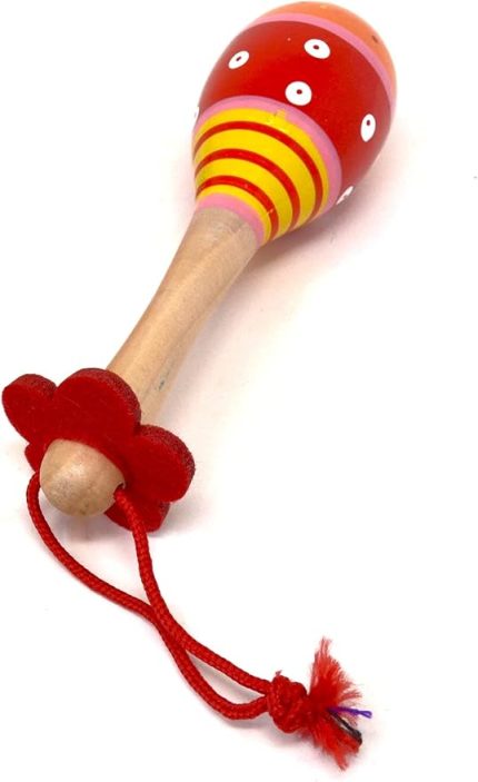 with friends 1 adet 17 cm minyatür maraca. Küçük. Çam ağacı (0-8) boyut için küçük