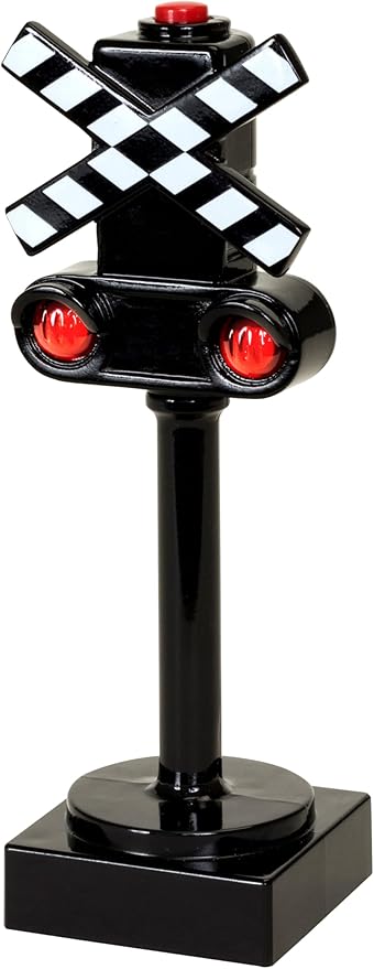 Crossing Signal, Tren Yolu için Oyuncak Tren Geçiş Sinyali