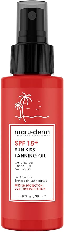 SPF 15+ Bronzlaştırıcı Güneş Yağı 100 ml
