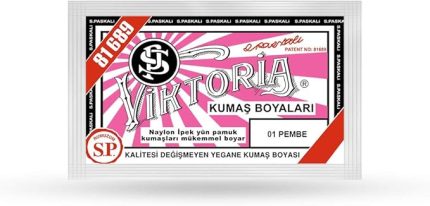 Pembe Toz Kumaş Boyası