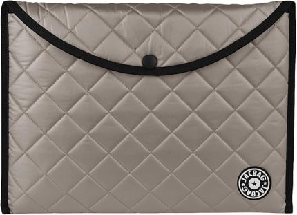 Snap Folder Soft A4-Kapitone Çıtçıtlı Dosya A4 (Bej)