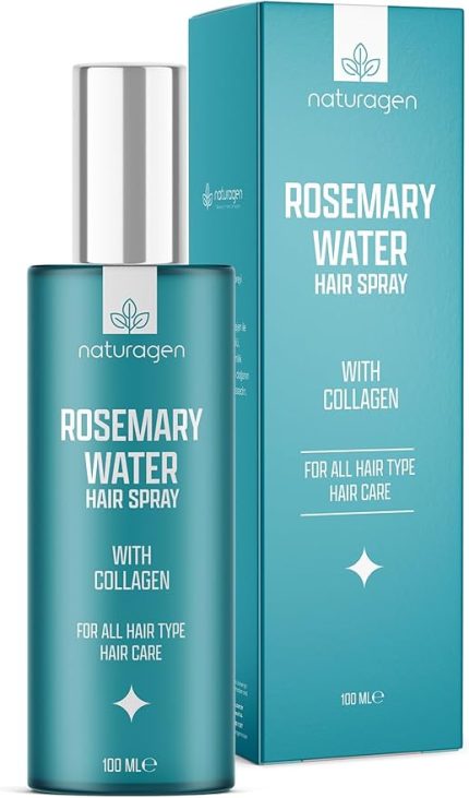 Rosemary Water Biberiye Suyu Saç Toniği Sprey 100 ml | Kolajen İçerikli |%100 Doğal Biberiye Mayalı