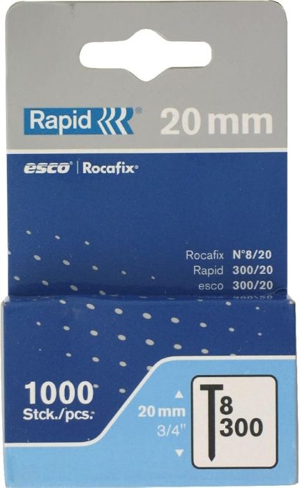 çiviler Tip 8/20 mm, 1000 adet kutu, 11901720