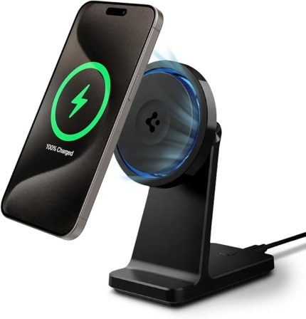 MagFit Stand Manyetik Kablosuz Şarj Cihazı/Fanlı Isı Düşürücü iPhone için MagSafe Özellikli Cryomax OneTap Pro 3 S310WC - ACH07976