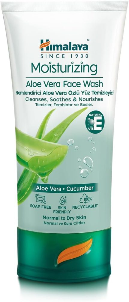 Since 1930 Nemlendirici Yüz Yıkama Jeli, Salatalık, Aloe Vera, Parabensiz, Normal Ve Kuru Ciltler, 150 ml