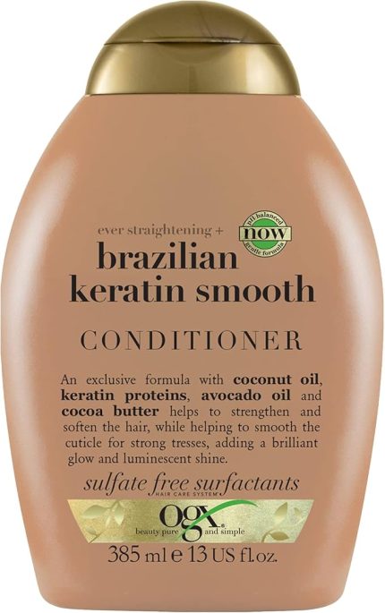 düzleştirici brazilian keratin smooth saç bakım kremi 385 ml