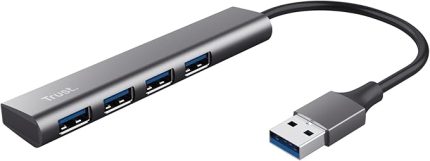 Halyx 4 Port USB Hub 3.2 - Tak Çalıştır, Küçük, Şık ve Güçlü, Kablo Uzunluğu: 10 cm, Toplam Ağırlık :38 gr