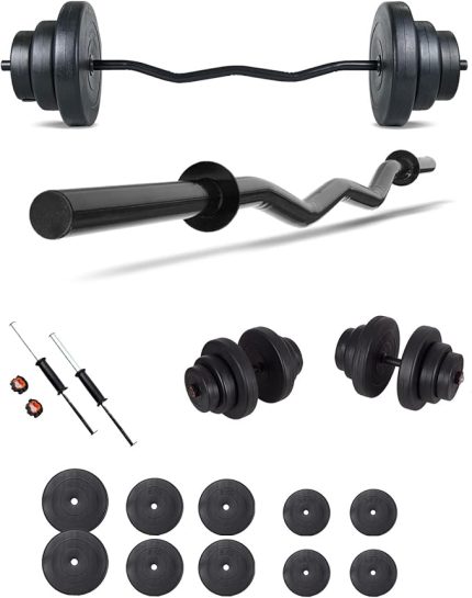 Z BAR Dambıl Seti ve Fitness Ağırlık Seti 55 KG