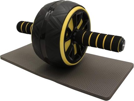 Wheel Egzersiz Fitness Tekerleği Karın Kası Ab Slider Kondisyon Spor Aleti Siyah Sarı Kırmızı Beyaz