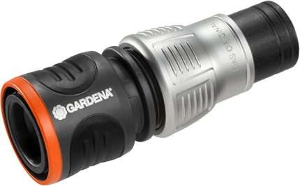Stop konnektörü, donmaya dayanıklı, paketlenmiş, siyah, 13 mm (1/2") - 15 mm (5/8")