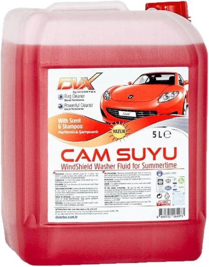 Şampuanlı Yazlık Cam Suyu 5 lt