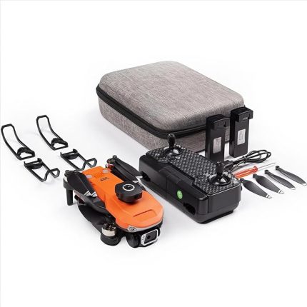 Evo Engel Sensörlü Fpv Android Ios Uyumlu Katlanabilir Taşıma Çantalı Kameralı Drone (2 Bataryalı Set)