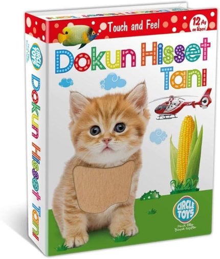Toys Dokun Hisset Tanı Eğitim Kartları, Zeka Kartları - Touch And Feel