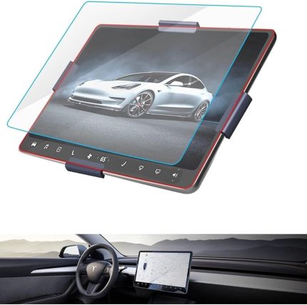 Tesla Model 3 ve Model Y 15 inç ile uyumlu Navigasyon Multimedya 9H Nano Ekran Koruyucu