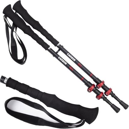 Evolite Carbon Quick-Lock Dıştan Kilitli Trekking Batonu, Standart