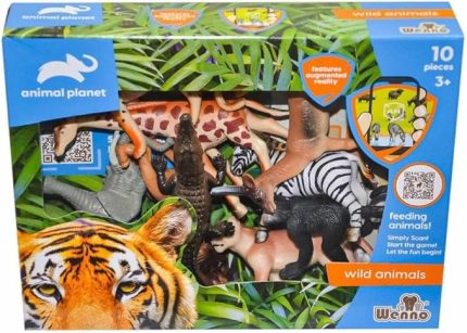 SH-D5801 Kutulu 10 Parça Vahşi Hayvan Seti - Oyuncak