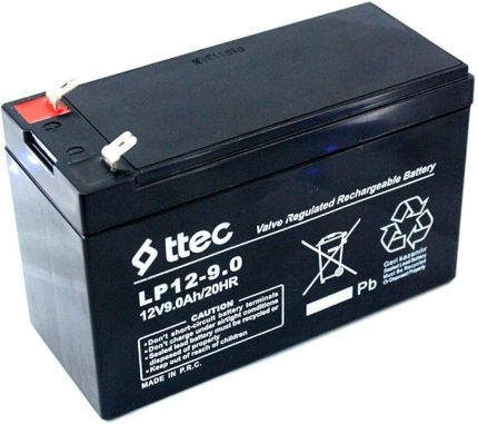 12V 9Ah Bakımsız Kuru Akü (01/2025 Üretimi)